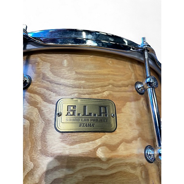 Used TAMA 6.5X13 SLP Natural Drum