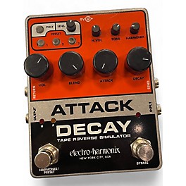 Used Electro-Harmonix ATTACK DECAY Effect Pedal