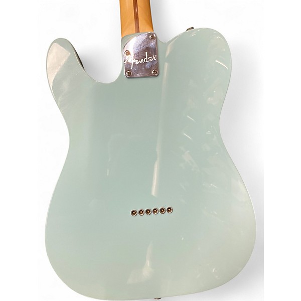 Used Fender Deluxe Nashville Telecaster Daphne Blue Solid Body Electric Guitar