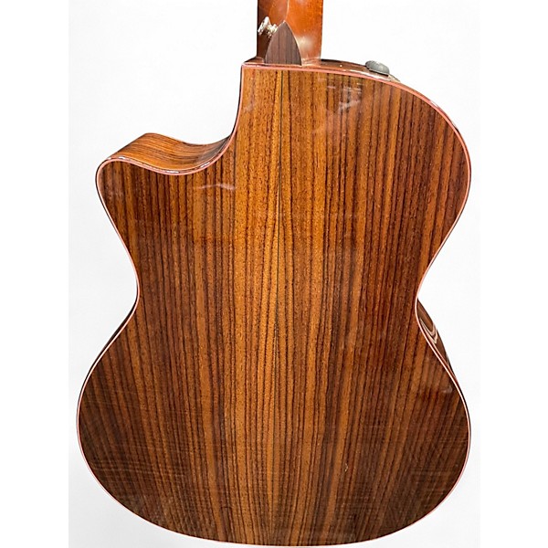 Used Taylor Custom Shop 914CE-WW Natural Acoustic Electric Guitar