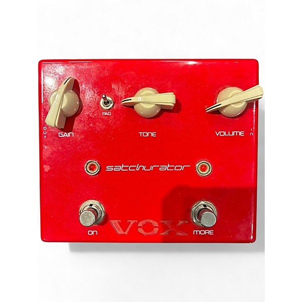 Used VOX JSDS Joe Satriani Satchurator Distortion Effect Pedal