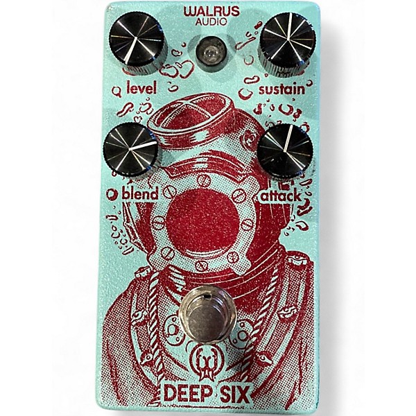 Used Walrus Audio Deep Six Compressor V2 Effect Pedal