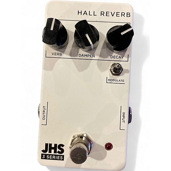 Used JHS Pedals HALL REVERB Effect Pedal