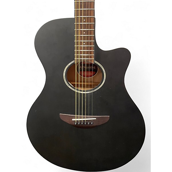 Used Yamaha APX600 Satin Black Acoustic Electric Guitar