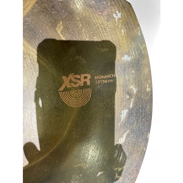 Used SABIAN 22in XSR MONARCH RIDE Cymbal