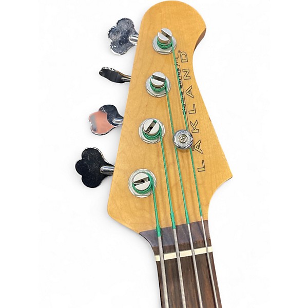 Used Lakland 44-01 Skyline Tobacco Burst Electric Bass Guitar