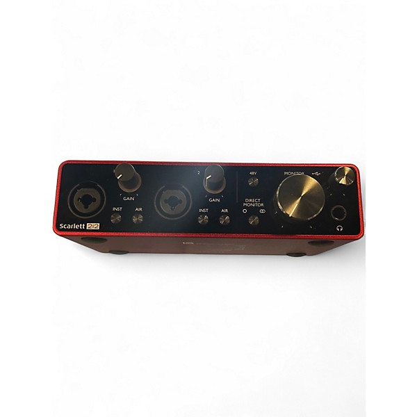 Used Focusrite Scarlett 2i2 Audio Interface
