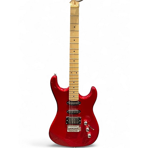 Used Kramer VT 211 S Candy Apple Red Solid Body Electric Guitar