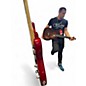 Used Kramer VT 211 S Candy Apple Red Solid Body Electric Guitar