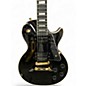 Used Epiphone Les Paul Custom Black Solid Body Electric Guitar