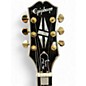 Used Epiphone Les Paul Custom Black Solid Body Electric Guitar