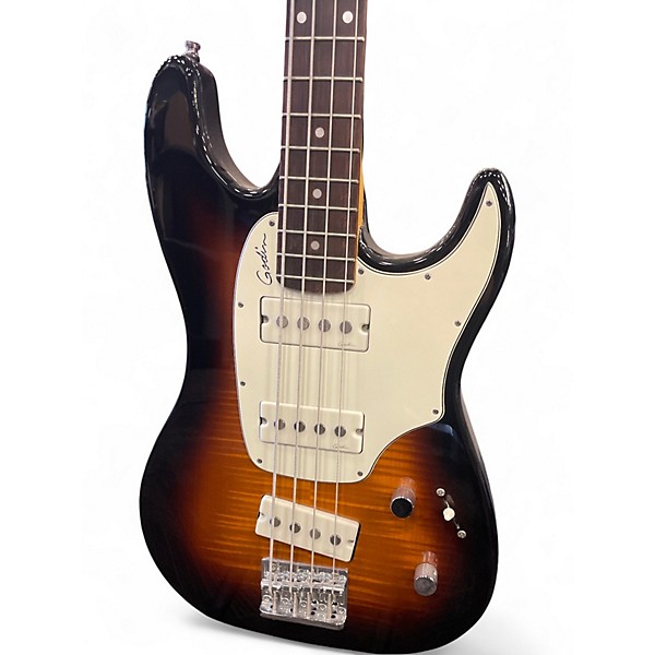 Used Godin Shifter 4 Electric Bass 2 Tone Sunburst Electric Bass Guitar