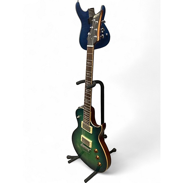 Used Mitchell MS450 Green Solid Body Electric Guitar
