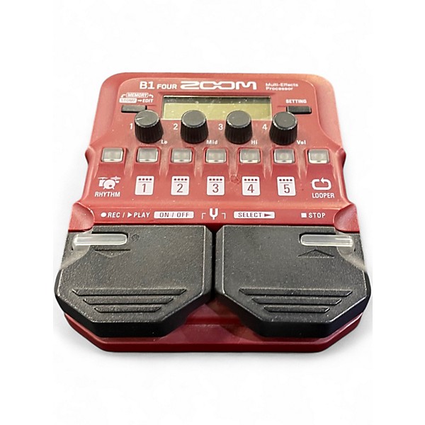 Used Zoom B1 four Effect Processor
