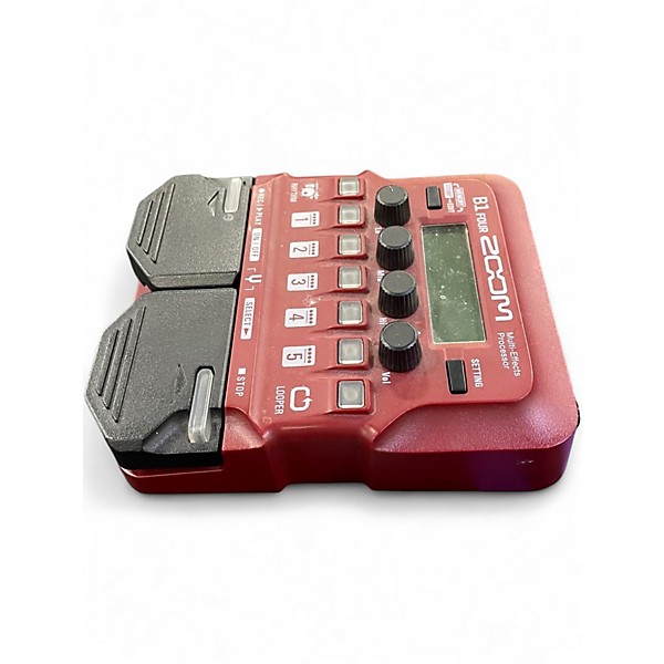 Used Zoom B1 four Effect Processor