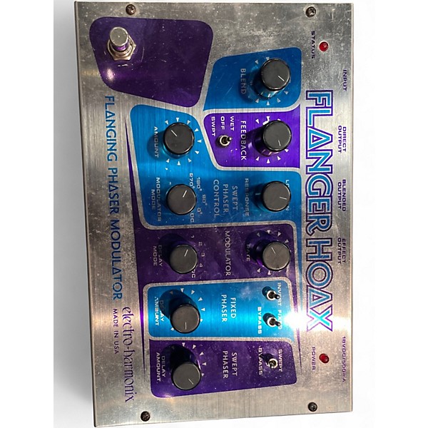 Used Electro-Harmonix Classics Flanger Hoax Effect Pedal