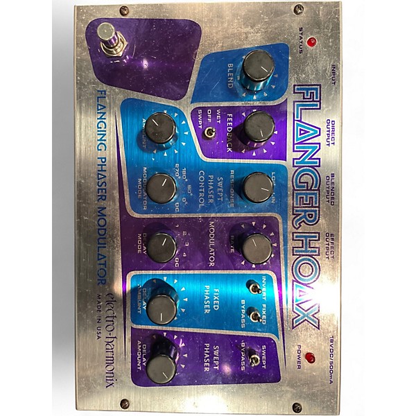 Used Electro-Harmonix Classics Flanger Hoax Effect Pedal