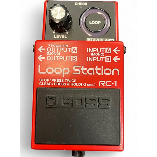 Used BOSS RC1 Loop Station Pedal