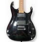 Used Ibanez GRGA120 Black and White Solid Body Electric Guitar