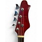 Used Harmony h-805 Candy Apple Red Electric Bass Guitar