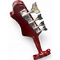Used Harmony h-805 Candy Apple Red Electric Bass Guitar