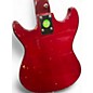Used Harmony h-805 Candy Apple Red Electric Bass Guitar