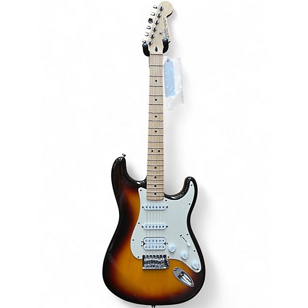 Used Fender Standard Stratocaster HSS 3 Color Sunburst Solid Body Electric Guitar