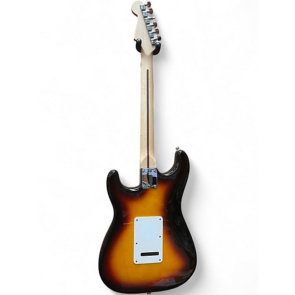 Used Fender Standard Stratocaster HSS 3 Color Sunburst Solid Body Electric Guitar