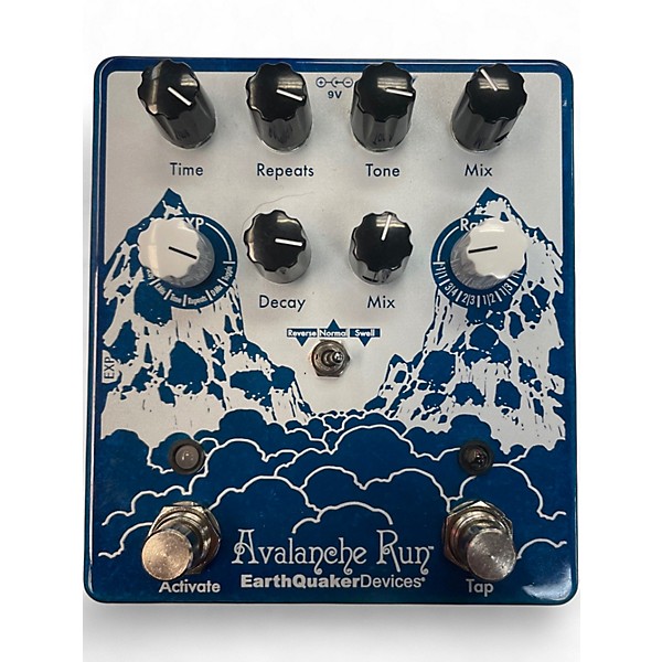 Used EarthQuaker Devices Avalanche Run V2 Delay Effect Pedal