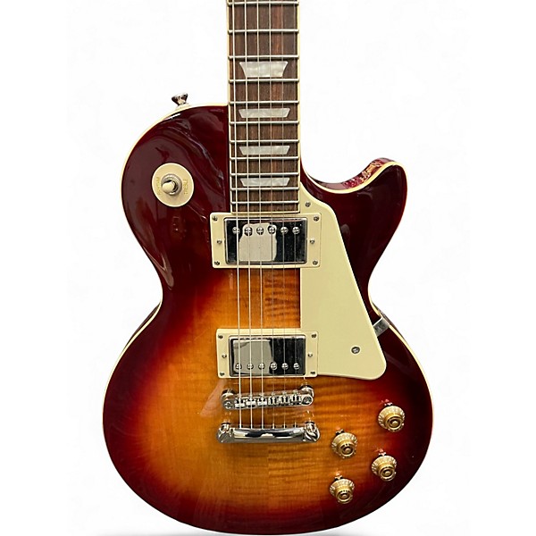 Used Epiphone Inspired by Gibson Les Paul Standard Heritage Cherry Solid Body Electric Guitar