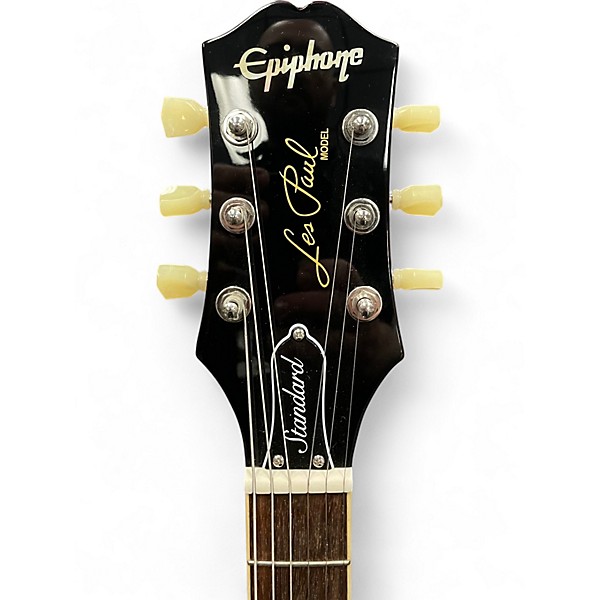 Used Epiphone Inspired by Gibson Les Paul Standard Heritage Cherry Solid Body Electric Guitar