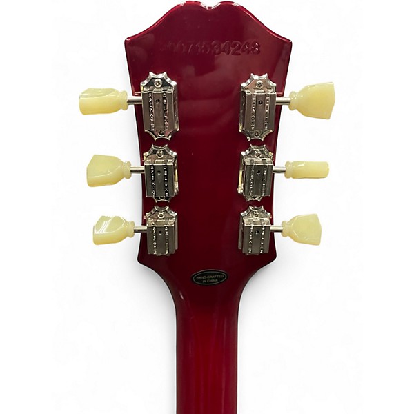 Used Epiphone Inspired by Gibson Les Paul Standard Heritage Cherry Solid Body Electric Guitar