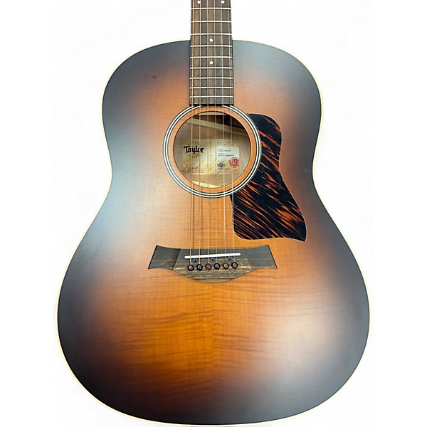 Used Taylor Ad27e Flametop Acoustic Electric Guitar