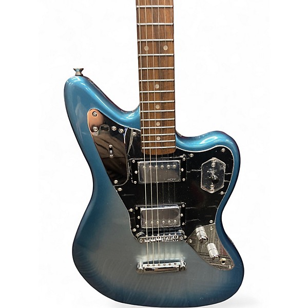 Used Squier CONTEMPORARY JAGUAR HH ST SKY BURST METALLIC Solid Body Electric Guitar