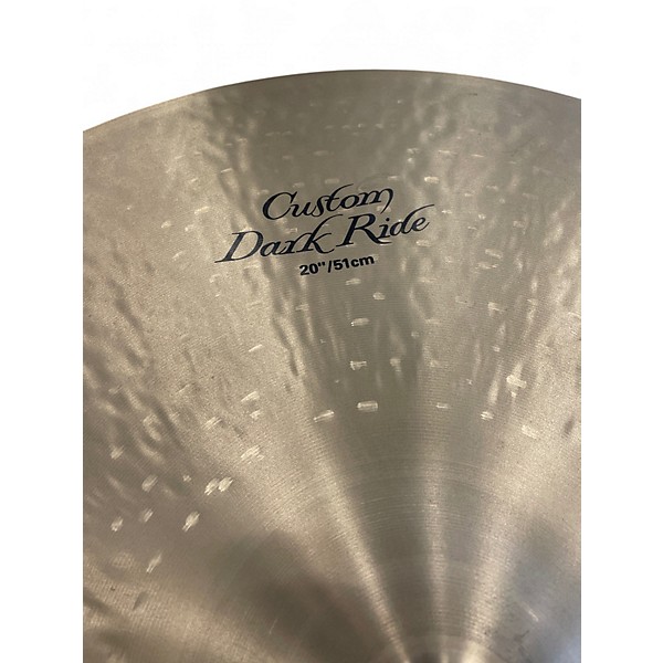 Used Zildjian 20in K Custom Dark Ride Cymbal