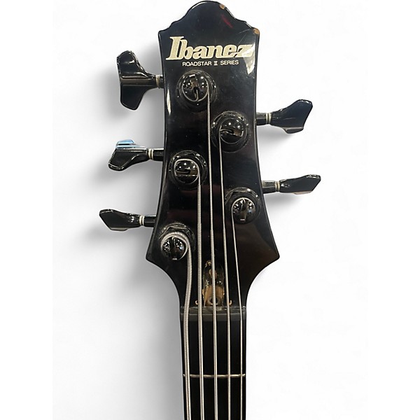 Used 1986 Ibanez rb885 Black Electric Bass Guitar