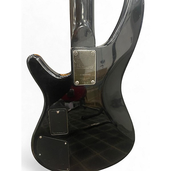 Used 1986 Ibanez rb885 Black Electric Bass Guitar