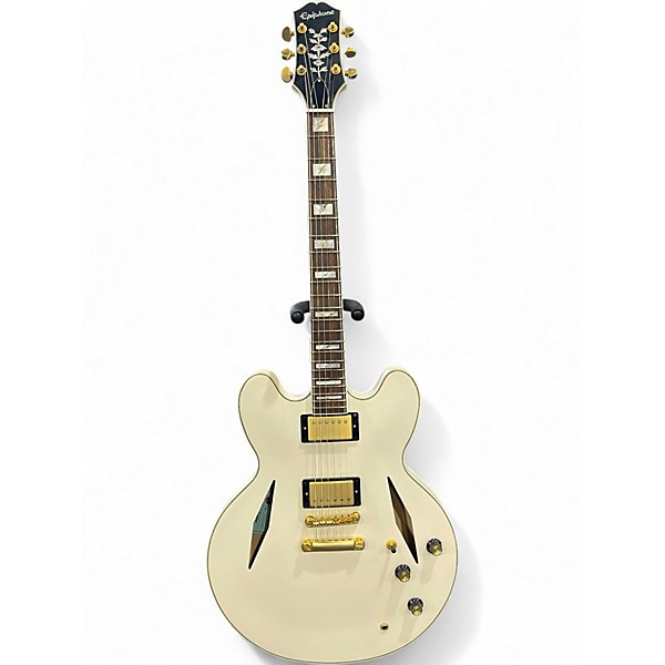 Used Epiphone EMILY WOLFE SIGNATURE White Hollow Body Electric Guitar