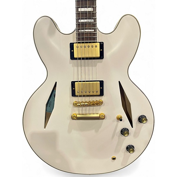Used Epiphone EMILY WOLFE SIGNATURE White Hollow Body Electric Guitar