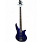 Used Jackson JS3 Spectra IV Indigo Blue Electric Bass Guitar thumbnail