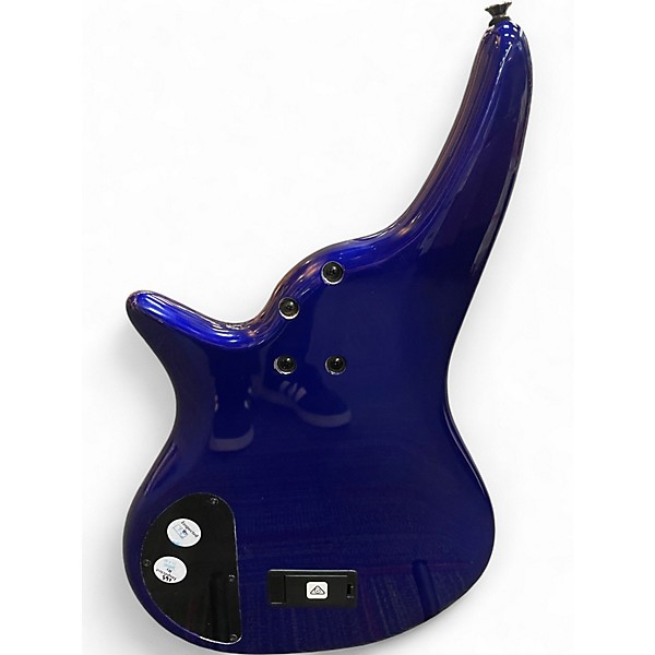 Used Jackson JS3 Spectra IV Indigo Blue Electric Bass Guitar