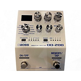 Used BOSS DD200 Digital Delay Effect Pedal