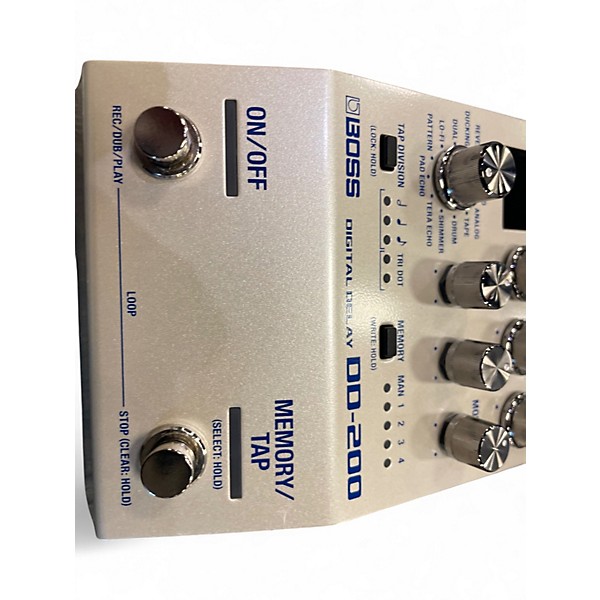 Used BOSS DD200 Digital Delay Effect Pedal