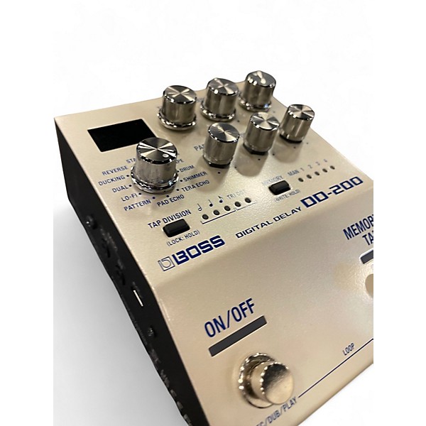 Used BOSS DD200 Digital Delay Effect Pedal