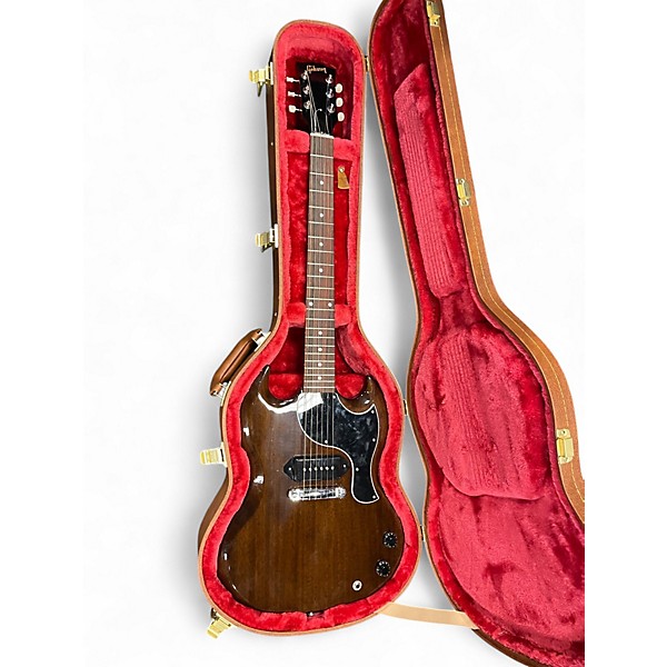 Used Gibson SG Junior Walnut Solid Body Electric Guitar