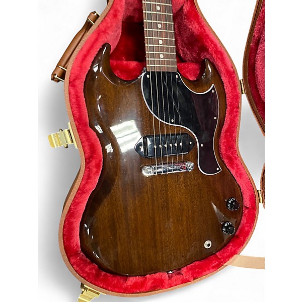 Used Gibson SG Junior Walnut Solid Body Electric Guitar