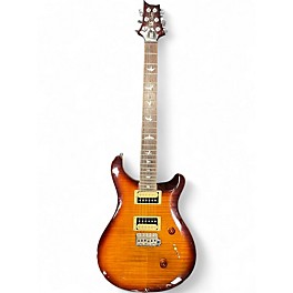 Used PRS SE Custom 24 2 Tone Sunburst Solid Body Electric Guitar