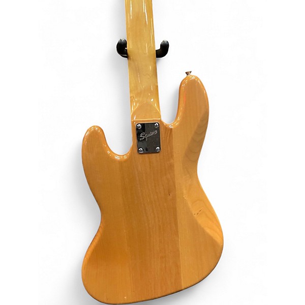 Used Squier classic vibe 70s jazz bass v Natural Electric Bass Guitar