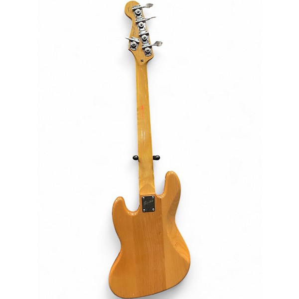 Used Squier classic vibe 70s jazz bass v Natural Electric Bass Guitar