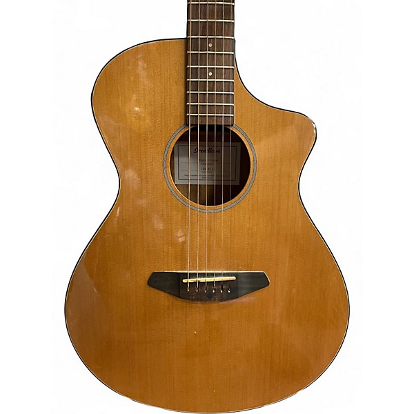 Used Breedlove Passport Concert Natural Acoustic Electric Guitar